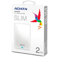 ヨドバシ.com - エイデータ ADATA HV620シリーズ ポータブルHDD 2TB USB3.2（Gen1） スリムデザイン  LEDインジケーター付き ホワイト AHV620S-2TU31-CWH 通販【全品無料配達】