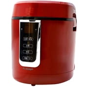 マイコン式 1.5合炊き炊飯器 レッド GRC-H15R