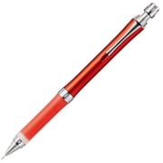シャープペン uni α-gel(ユニ アルファゲル) スリムタイプ:かため M5-809GG 1P 0.5mm グリップ力抜群 本体色:レッド M5809GG1P.15