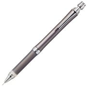 シャープペン uni α-gel(ユニ アルファゲル) スリムタイプ:かため M5-809GG 1P 0.5mm グリップ力抜群 本体色:ガンメタリック M5809GG1P.43