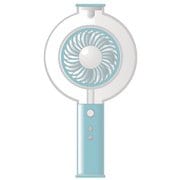 充電式ハンディミストファン HMF1 ブルー