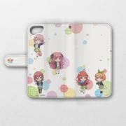 五等分の花嫁 手帳型スマホケース ミニキャラ iPhone6＆7＆8兼用 [キャラクターグッズ]