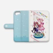 まちカドまぞく 手帳型スマホケース シャミ子＆桃 iPhone6＆7＆8兼用 [キャラクターグッズ]