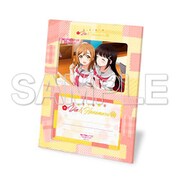 ラブライブ！サンシャイン！！ なかよしフォトスタンド ダイヤ＆花丸 ブロマイド付き [キャラクターグッズ]