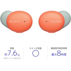 ヨドバシ.com - ソニー SONY WF-H800 DM [完全ワイヤレスイヤホン h