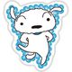 キャラクターグッズ クレヨンしんちゃん ダイカット保冷剤 シロ