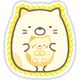 キャラクターグッズ すみっコぐらし ダイカット保冷剤 パンきょうしつ/ねこ
