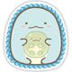 キャラクターグッズ すみっコぐらし ダイカット保冷剤 パンきょうしつ/とかげ