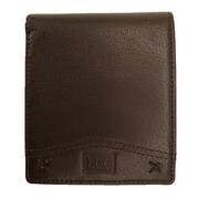 LEE 牛革ベラBOX札入 チョコ 0520313