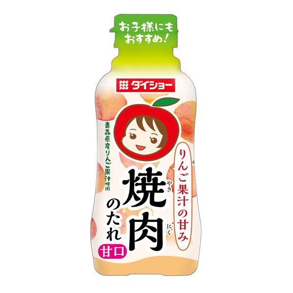 甘口焼肉のたれ ファッション通販 青森県産りんご果汁使用 230g