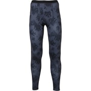 Graphical Stretch Tights グラフィカルストレッチタイツ PHA12PA28 ブラック Sサイズ [アウトドア アンダーウェア メンズ]