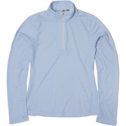 Trient 1/2 Zip Tee トリエント1/2ジップティー PHA22LS61 アイスブルー Sサイズ [アウトドア カットソー レディース]
