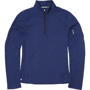 Trient 1/2 Zip Tee トリエント1/2ジップティー PHA22LS61 インディゴ Mサイズ [アウトドア カットソー レディース]