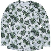 Graphical Stretch L/S グラフィカルストレッチロングスリーブ PHA22TL67 グリーン Lサイズ [アウトドア カットソー レディース]