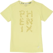 Alpine Plants S/S アルパインプランツショートスリーブ PHA22TS61 ライトイエロー Lサイズ [アウトドア カットソー レディース]