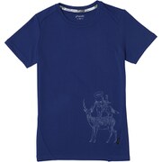 Mountain Animals S/S マウンテンアニマルズショートスリーブ PHA22TS63 インディゴ Lサイズ [アウトドア カットソー レディース]