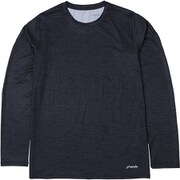 Graphical Stretch L/S グラフィカルストレッチロングスリーブ PHA12TL17 チャコールグレー XLサイズ [アウトドア カットソー メンズ]