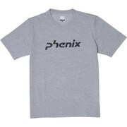 phenix photo S/S フェニックスフォトショートスリーブ PLA12TS05 ヘザーグレー2 Mサイズ [アウトドア カットソー メンズ]