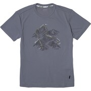 Way to the Summit S/S ウェイトゥーザサミットショートスリーブ PHA12TS10 グレー Mサイズ [アウトドア カットソー メンズ]