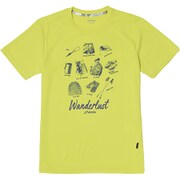 Wanderlust S/S  PHA12TS11 ライム Lサイズ [アウトドア カットソー メンズ]