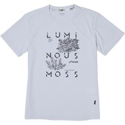 Luminous Moss S/S ルミナスモスショートスリーブ PHA12TS13 シルバーホワイト Mサイズ [アウトドア カットソー メンズ]