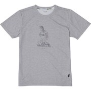 Okojo S/S オコジョショートスリーブ PHA12TS18 ヘザーグレー Lサイズ [アウトドア カットソー ユニセックス]