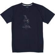 Okojo S/S オコジョショートスリーブ PHA12TS18 ネイビー XXSサイズ [アウトドア カットソー ユニセックス]