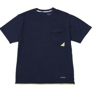 Comfy Pocket S/S コンフィポケットショートスリーブ PHA12TS21 ネイビー Lサイズ [アウトドア カットソー メンズ]