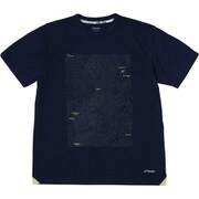 Mountain Contour S/S マウンテンコンターショートスリーブ PHA12TS22 ネイビー Sサイズ [アウトドア カットソー メンズ]