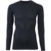 Transfer L/S Crew トランスファーロングスリーブクルー PHA12UT02 ブラック XLサイズ [アウトドア アンダーウェア メンズ]