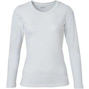 Transfer L/S Crew トランスファーロングスリーブクルー PHA22UT51 ホワイト Lサイズ [アウトドア アンダーウェア レディース]