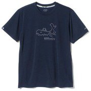 Shiretoko S/S シレトコショートスリーブ PHA12TS45 ネイビー [アウトドア カットソー メンズ]