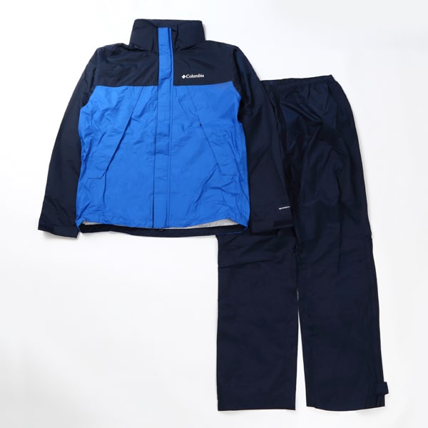 ハイキング コロンビア シンプソン サンクチュアリ II レインスーツ メンズ S 425(Columbia Navy) ナチュラム  PayPayモール店 通販 PayPayモール ジャケット