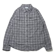 シルバーリッジ2.0プラッドロングスリーブシャツ AE0649 012 Black Gingham Sサイズ [アウトドア シャツ メンズ]