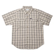 シルバーリッジ2.0プラッドショートスリーブブシャツ AE0648 243 Crouton Gingham Mサイズ [アウトドア シャツ メンズ]