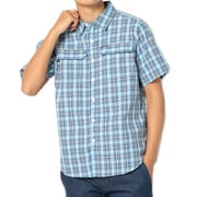 シルバーリッジ2.0プラッドショートスリーブブシャツ AE0648 438 Azul Gingham Mサイズ [アウトドア シャツ メンズ]