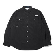 バハマII ロングスリーブシャツ Bahama II L/S Shirt FM7048 010 Black Sサイズ [アウトドア シャツ メンズ]