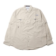 バハマII ロングスリーブシャツ Bahama II L/S Shirt FM7048 160 Fossil Sサイズ [アウトドア シャツ メンズ]