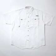 バハマII ショートスリーブシャツ メンズ シャツ White(100) XSサイズ FM7047