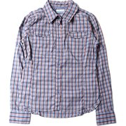 シルバーリッジライトプレードロングスリーブ AR1498 556 New Moon Gingham Plaid Mサイズ [アウトドア シャツ レディース]