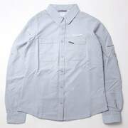 イリコロングスリーブシャツ AR9137 031 Cirrus Grey Heather Mサイズ [アウトドア シャツ レディース]