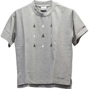 アフターマウンテンウィメンズショートスリーブTシャツ PL3161 039 Columbia Grey Heather Mサイズ [アウトドア カットソー レディース]