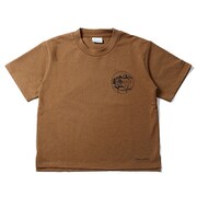 アフターマウンテンウィメンズショートスリーブTシャツ PL3161 250 Light Elk Hike Lサイズ [アウトドア カットソー レディース]
