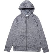 ポーラーパイオニアウィメンズフルジップフーディ PL3170 012 Black Heather Sサイズ [アウトドア フーディ レディース]