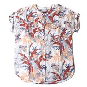 キャンプヘンリーリラックスドシャツ AR1394 556 New Moon Floral Print Lサイズ [アウトドア カットソー レディース]
