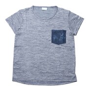 ポーラーパイオニアウィメンズショートスリーブクルー PL3171 468 Nocturnal Heather Lサイズ [アウトドア カットソー レディース]