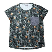 ポーラーパイオニアウィメンズショートスリーブクルー PL3171 470 Flower Timberwolf Sサイズ [アウトドア カットソー レディース]