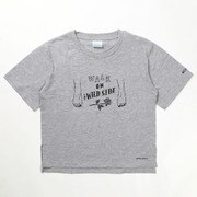 スウィンアベニューウィメンズショートスリーブクルー PL3185 039 Columbia Grey Heather Mサイズ [アウトドア カットソー レディース]