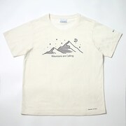 ハリソンスプリングスウィメンズショートスリーブTシャツ PL3180 126 Sea Salt Mountain Lサイズ [アウトドア カットソー レディース]
