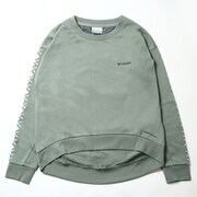 ボヘミアンワックスウィング ウィメンズロングスリーブクルー PL3179 305 Light Lichen Sサイズ [アウトドア カットソー レディース]